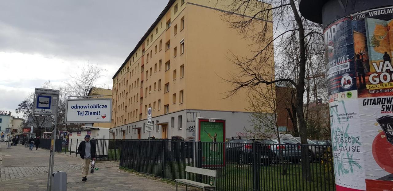 Mieszkanie Jednopokojowe, Ul Dworcowa, Centrum, Parking Gratis!!! Breslávia Exterior foto
